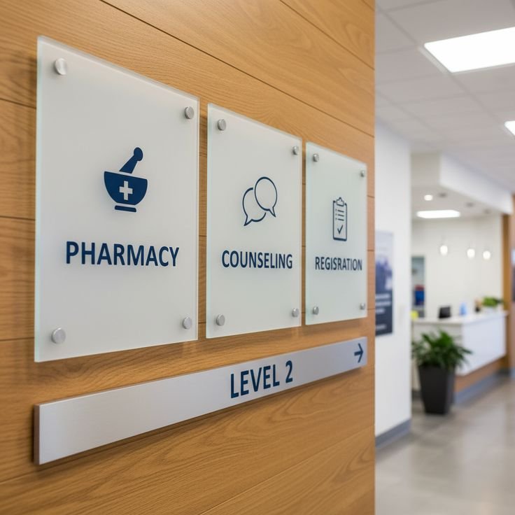 Hospital Wayfinding Signage